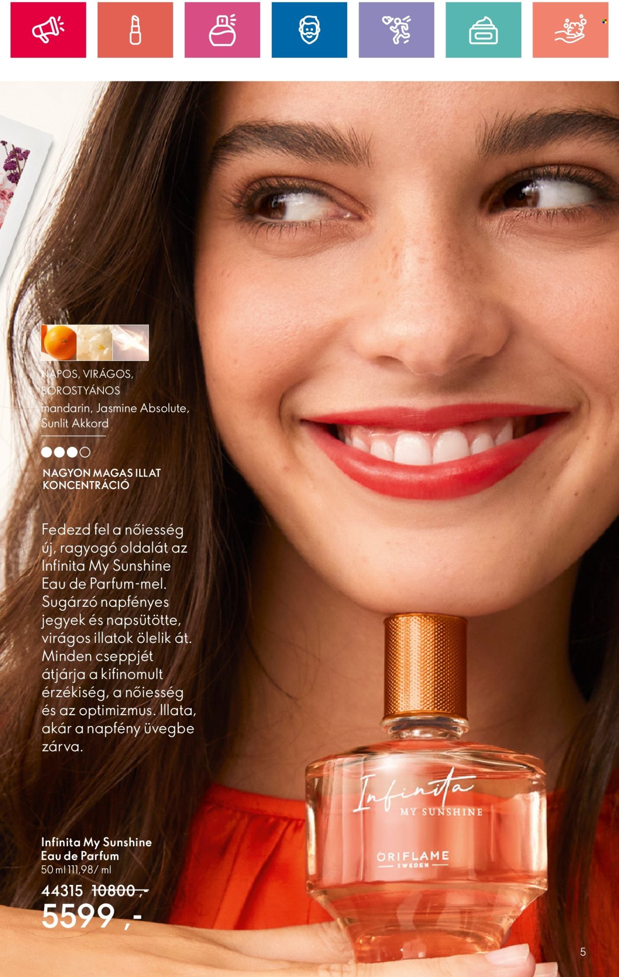 Oriflame akciós újságok - 2024.07.31 - 2024.08.19. Oldal 5