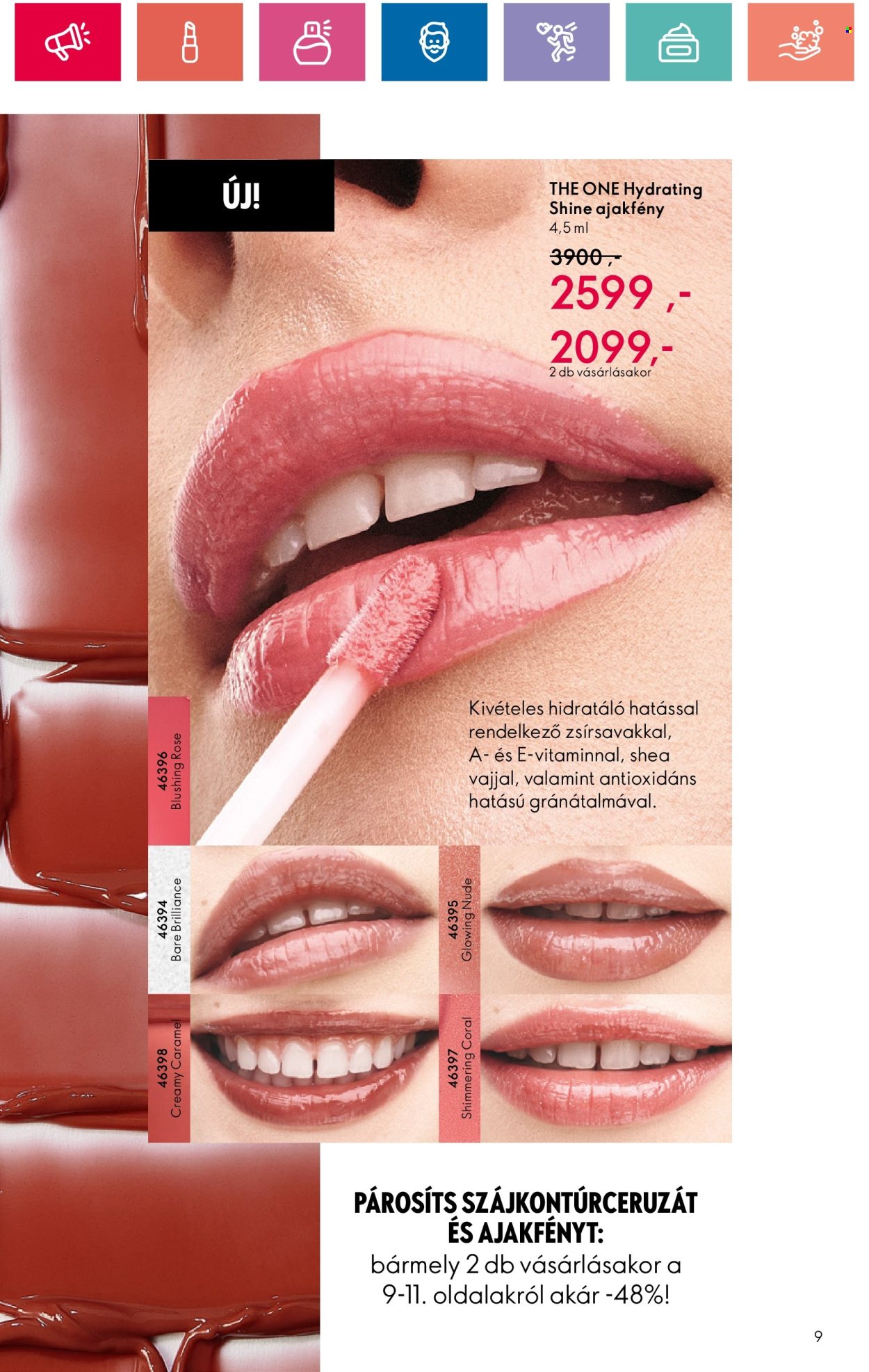 Oriflame akciós újságok - 2024.07.31 - 2024.08.19. Oldal 9