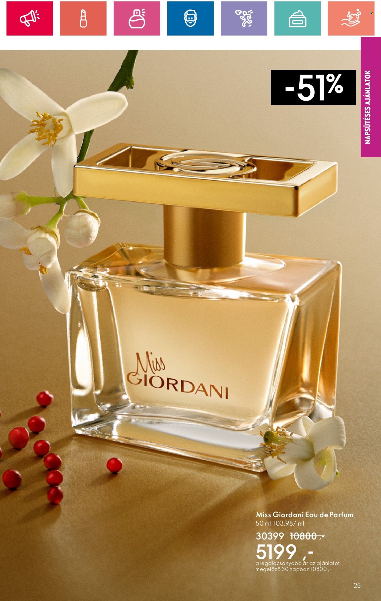 Oriflame akciós újságok - 2024.07.31 - 2024.08.19. Oldal 25