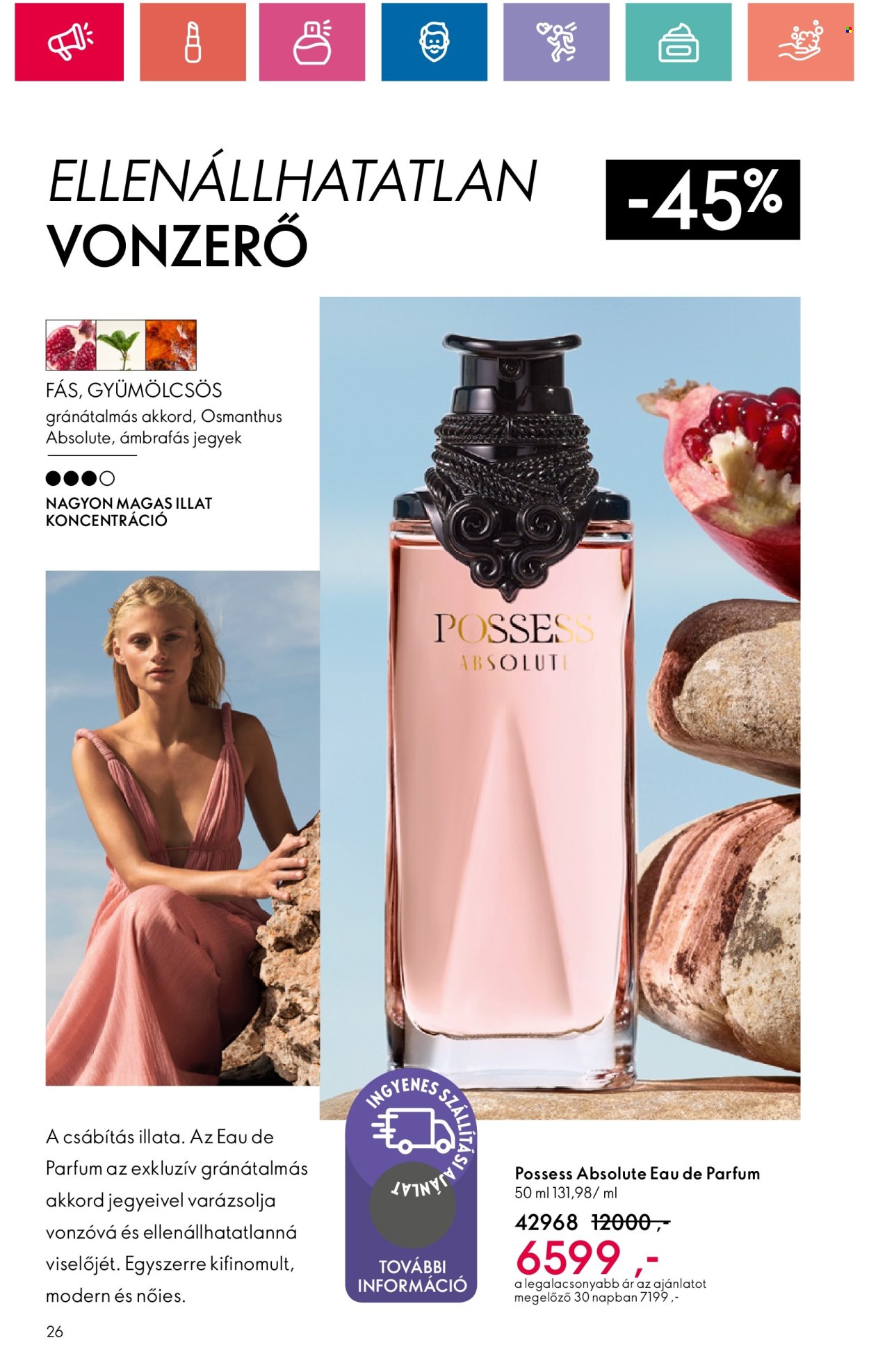 Oriflame akciós újságok - 2024.07.31 - 2024.08.19. Oldal 26