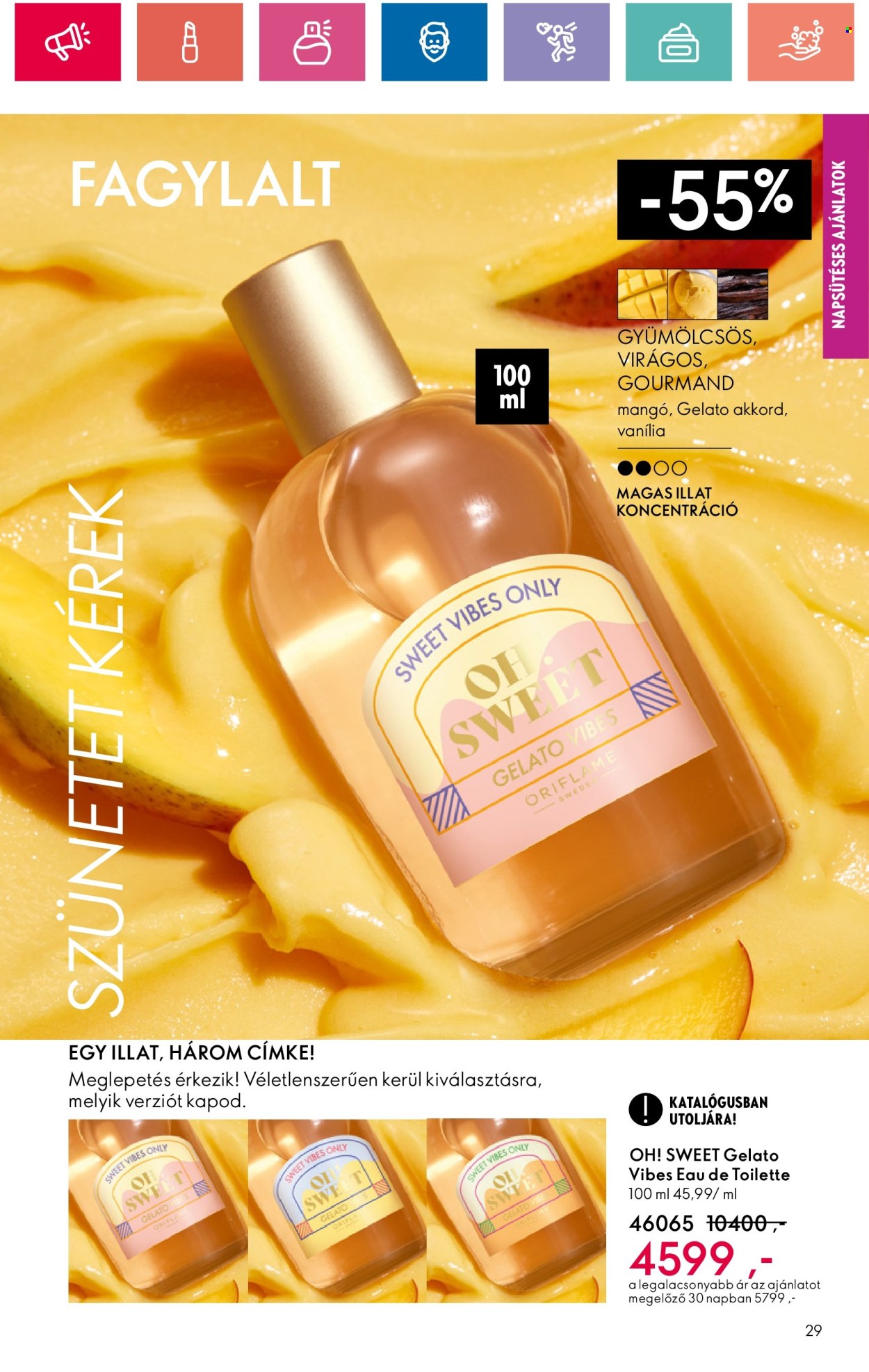 Oriflame akciós újságok - 2024.07.31 - 2024.08.19. Oldal 29