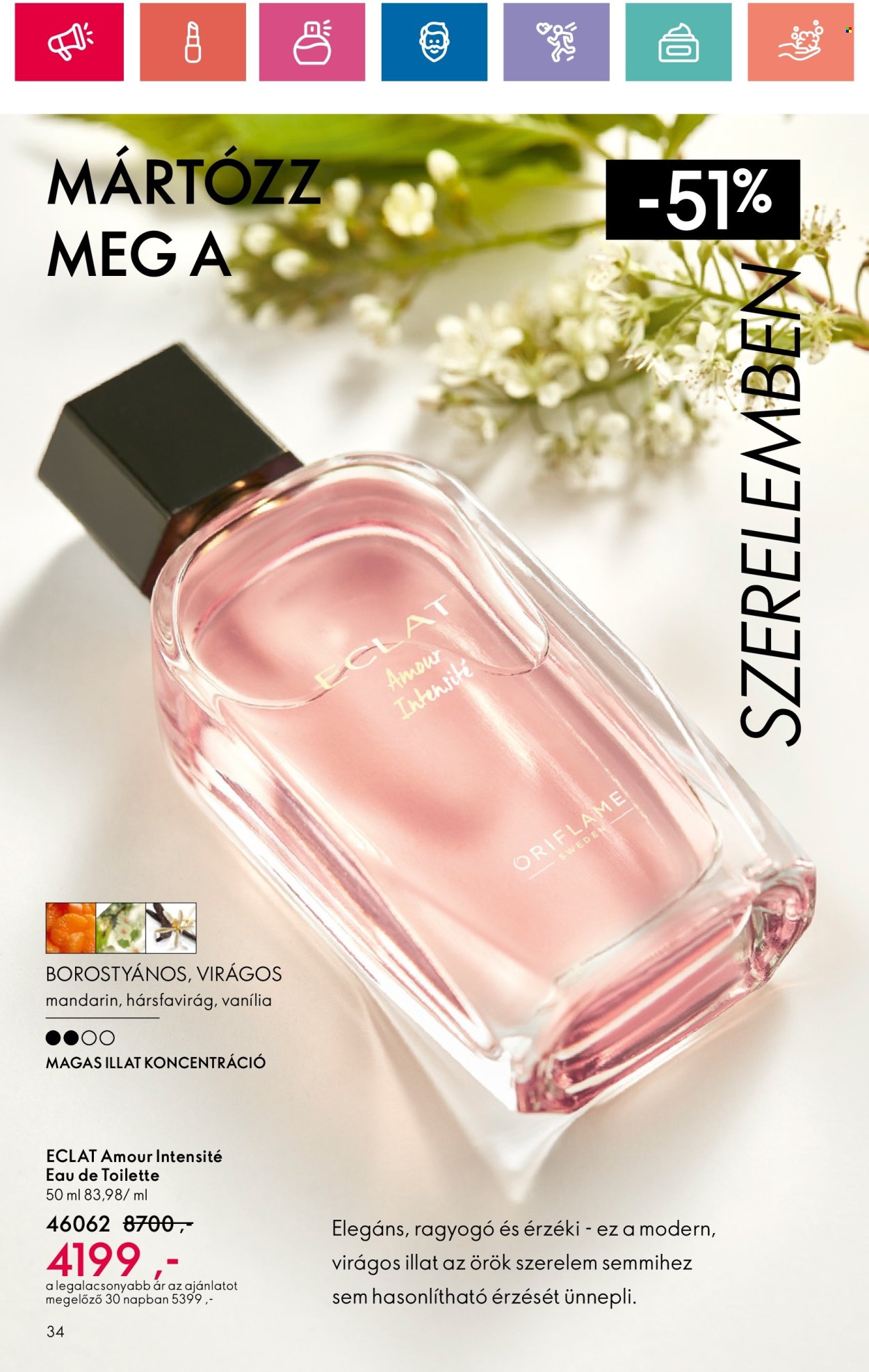 Oriflame akciós újságok - 2024.07.31 - 2024.08.19. Oldal 34