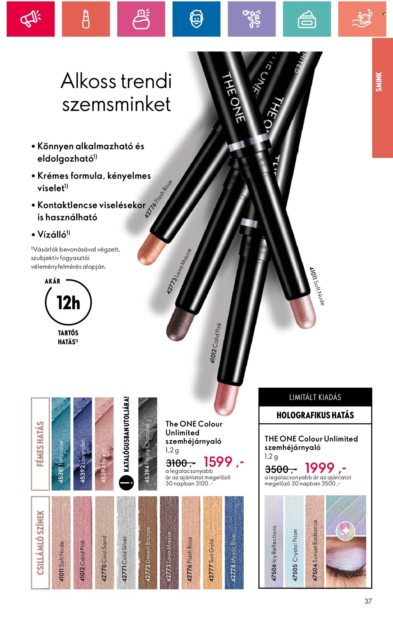 Oriflame akciós újságok - 2024.07.31 - 2024.08.19. Oldal 37