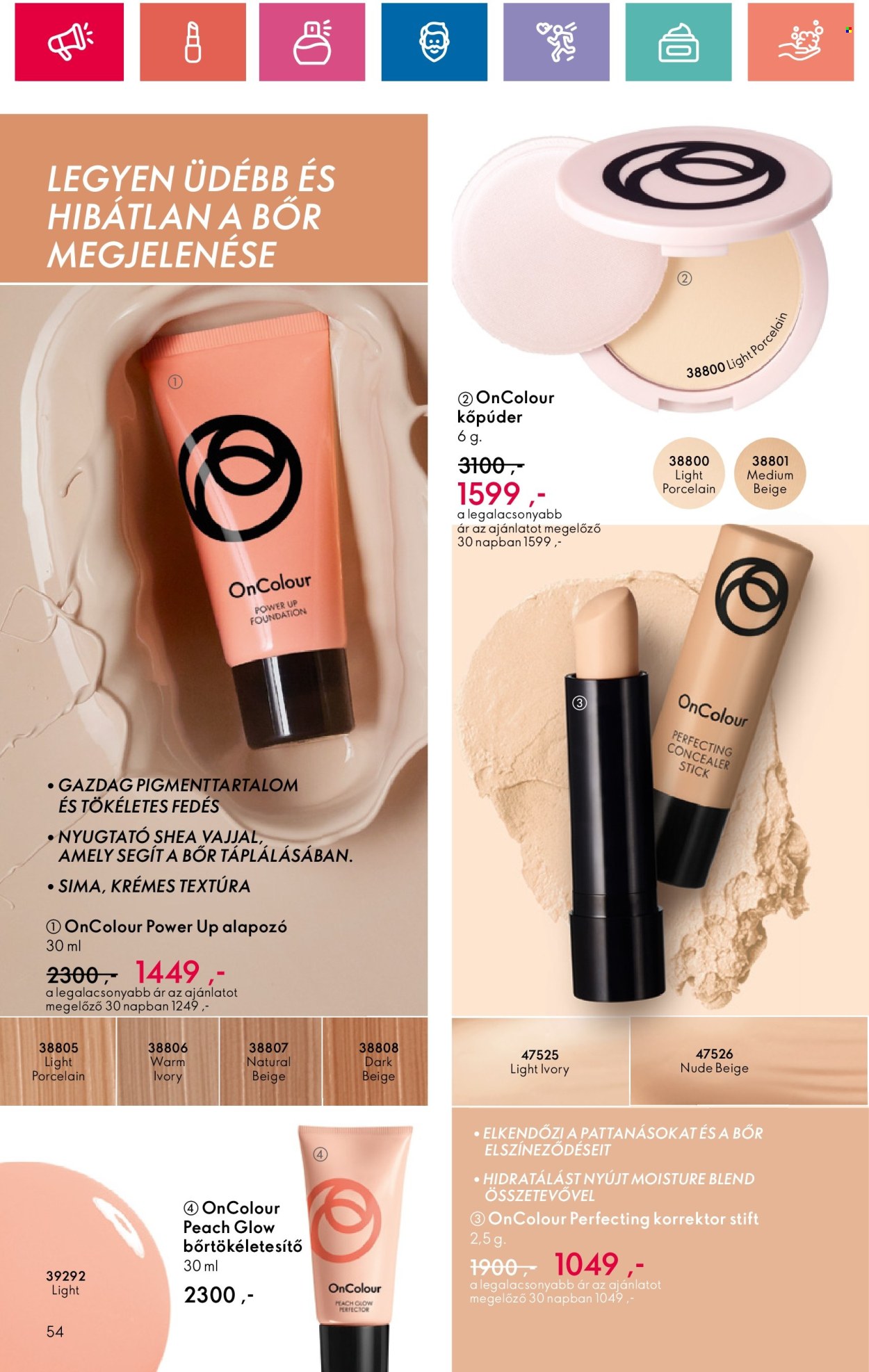 Oriflame akciós újságok - 2024.07.31 - 2024.08.19. Oldal 54