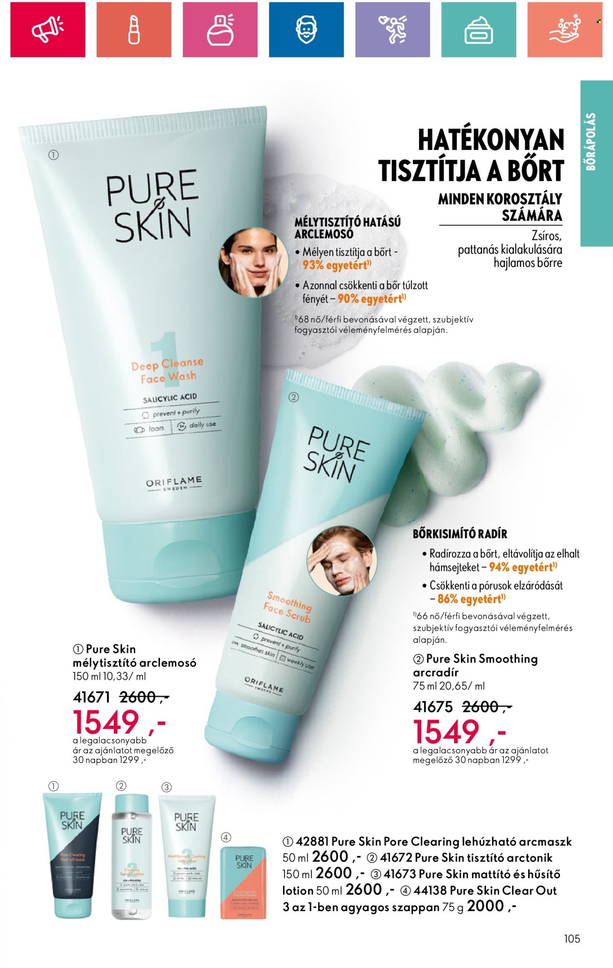 Oriflame akciós újságok - 2024.07.31 - 2024.08.19. Oldal 105