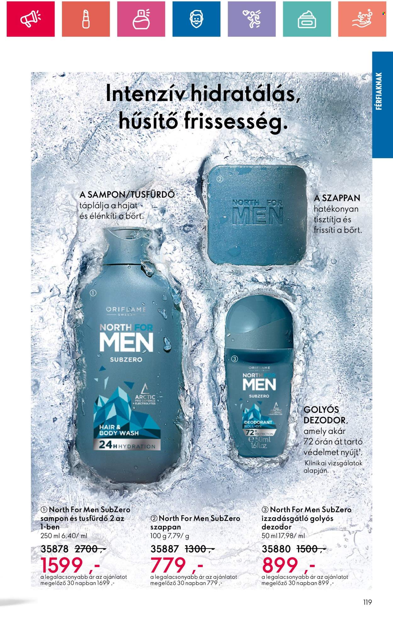 Oriflame akciós újságok - 2024.07.31 - 2024.08.19. Oldal 119