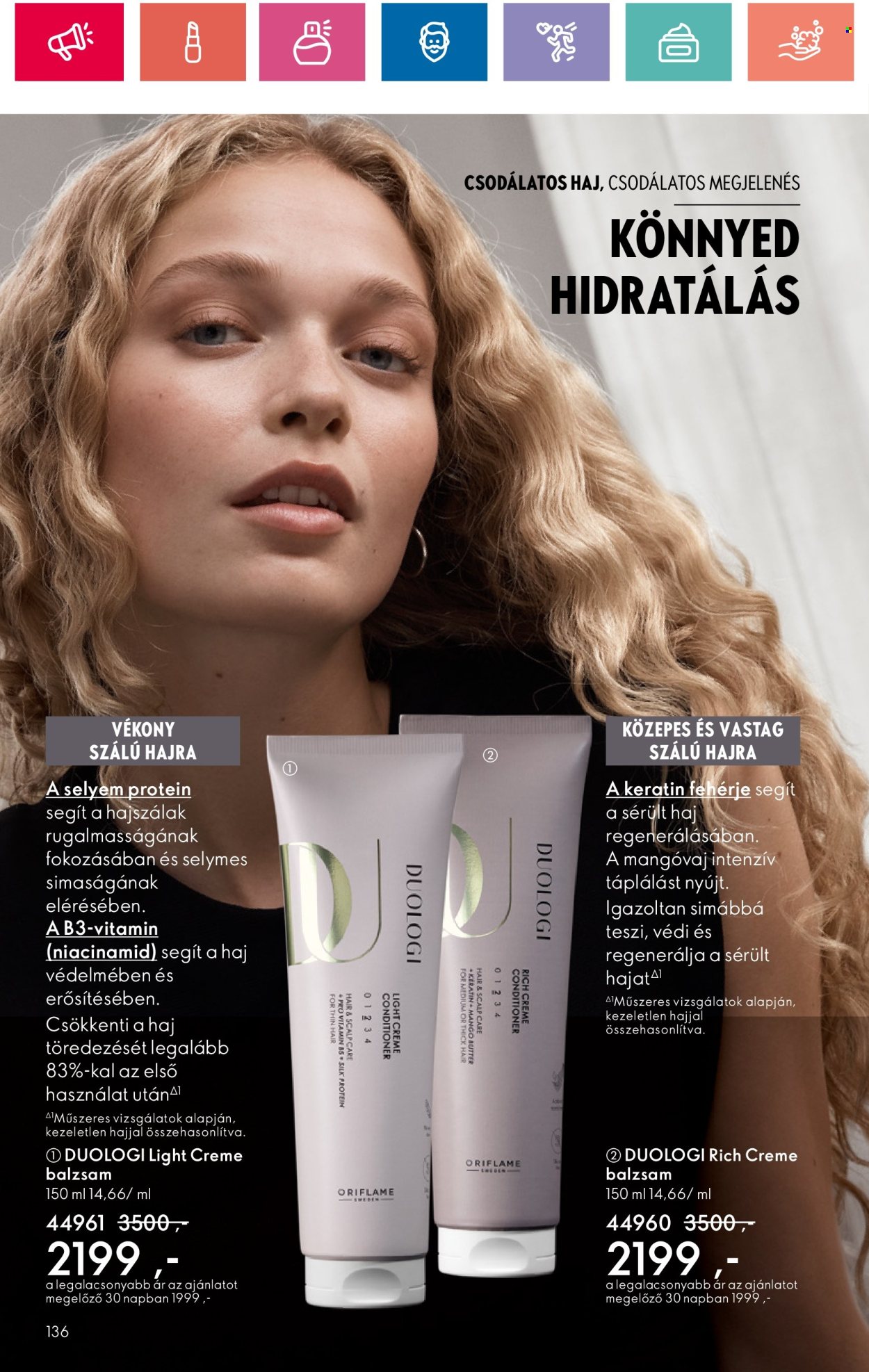 Oriflame akciós újságok - 2024.07.31 - 2024.08.19. Oldal 136