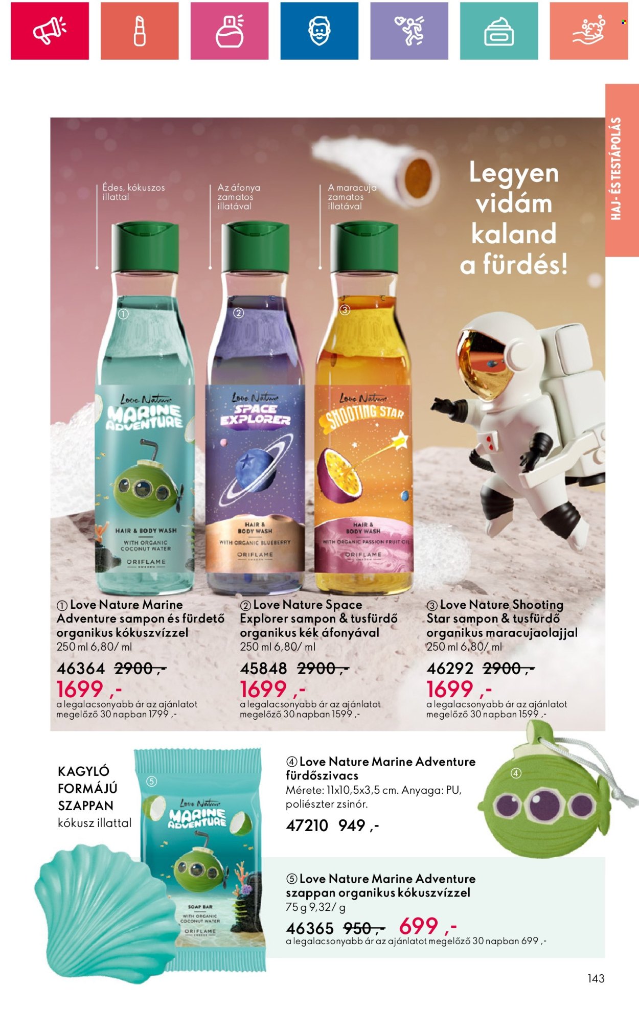 Oriflame akciós újságok - 2024.07.31 - 2024.08.19. Oldal 143