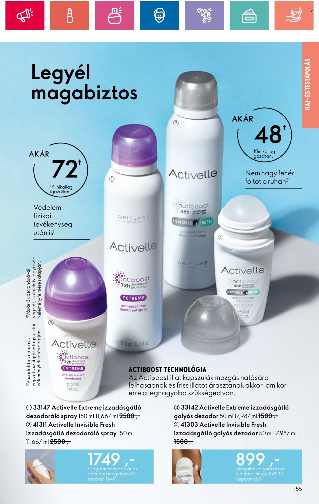 Oriflame akciós újságok - 2024.07.31 - 2024.08.19. Oldal 155