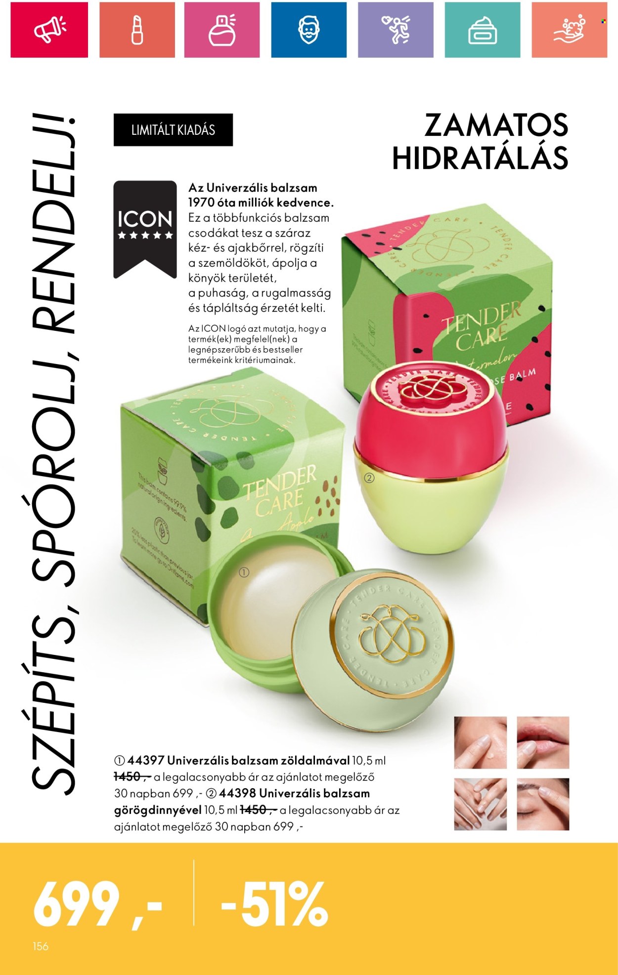 Oriflame akciós újságok - 2024.07.31 - 2024.08.19. Oldal 156