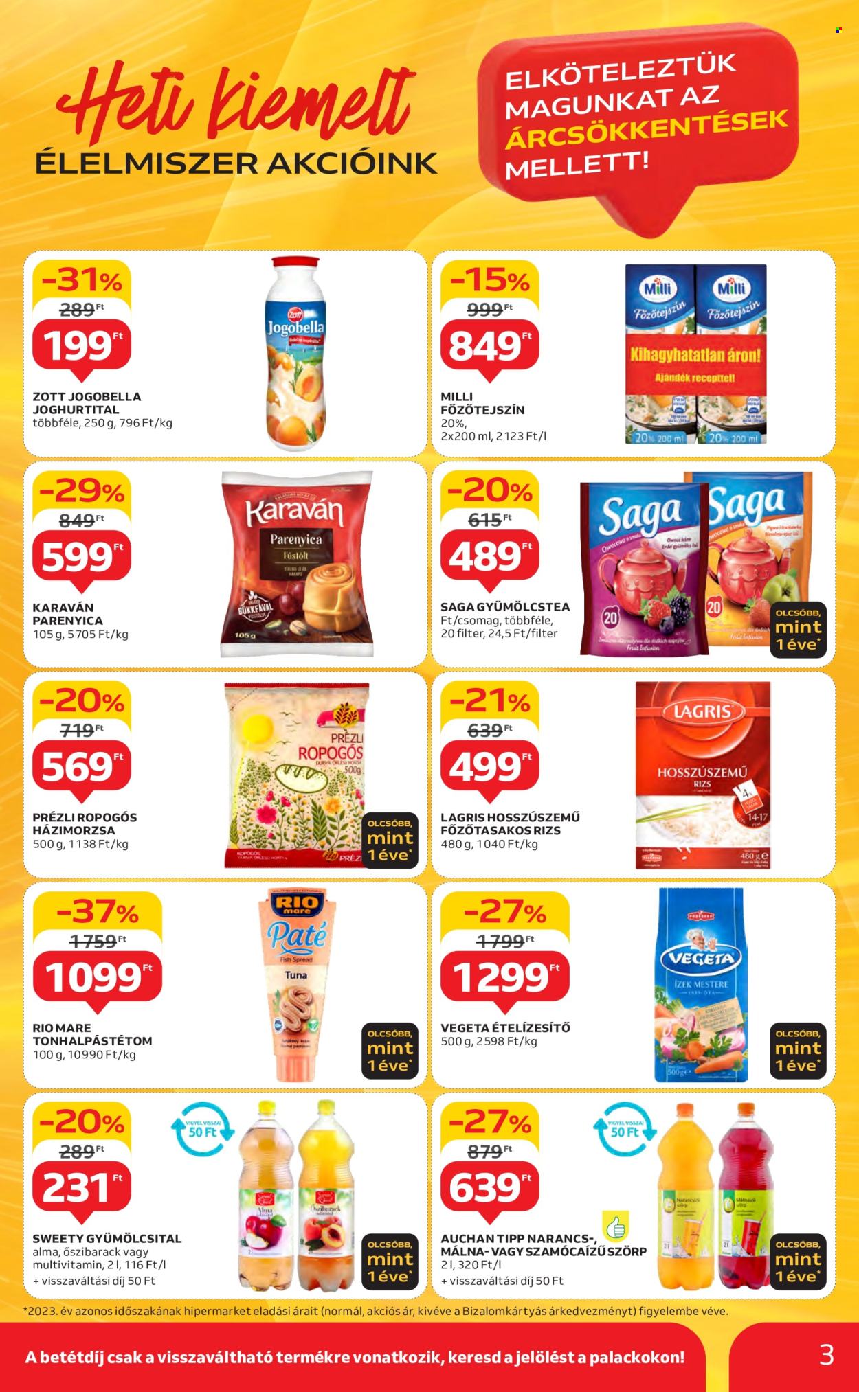 Auchan akciós újságok - 2024.08.15 - 2024.08.21. Oldal 3