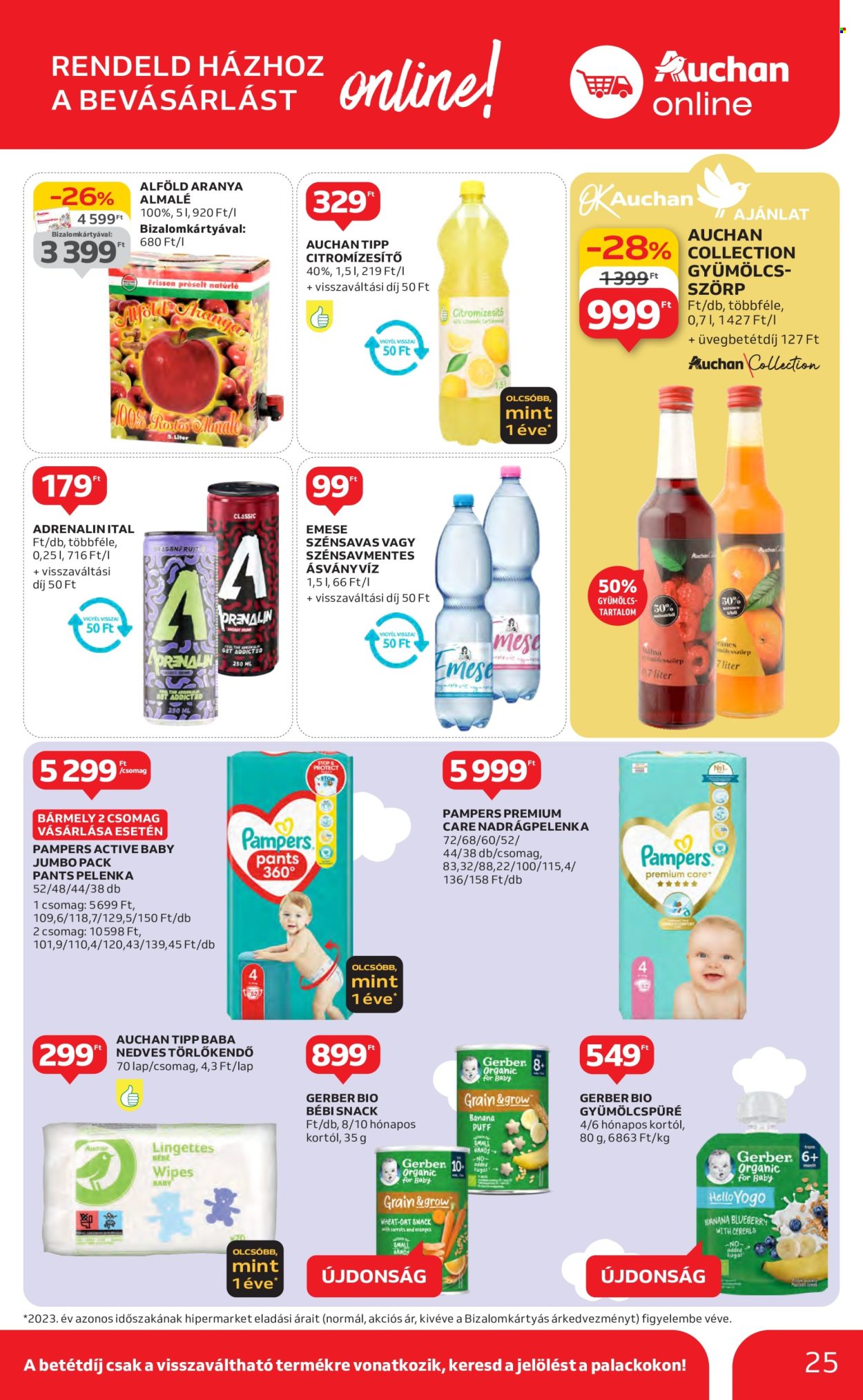 Auchan akciós újságok - 2024.08.15 - 2024.08.21. Oldal 25
