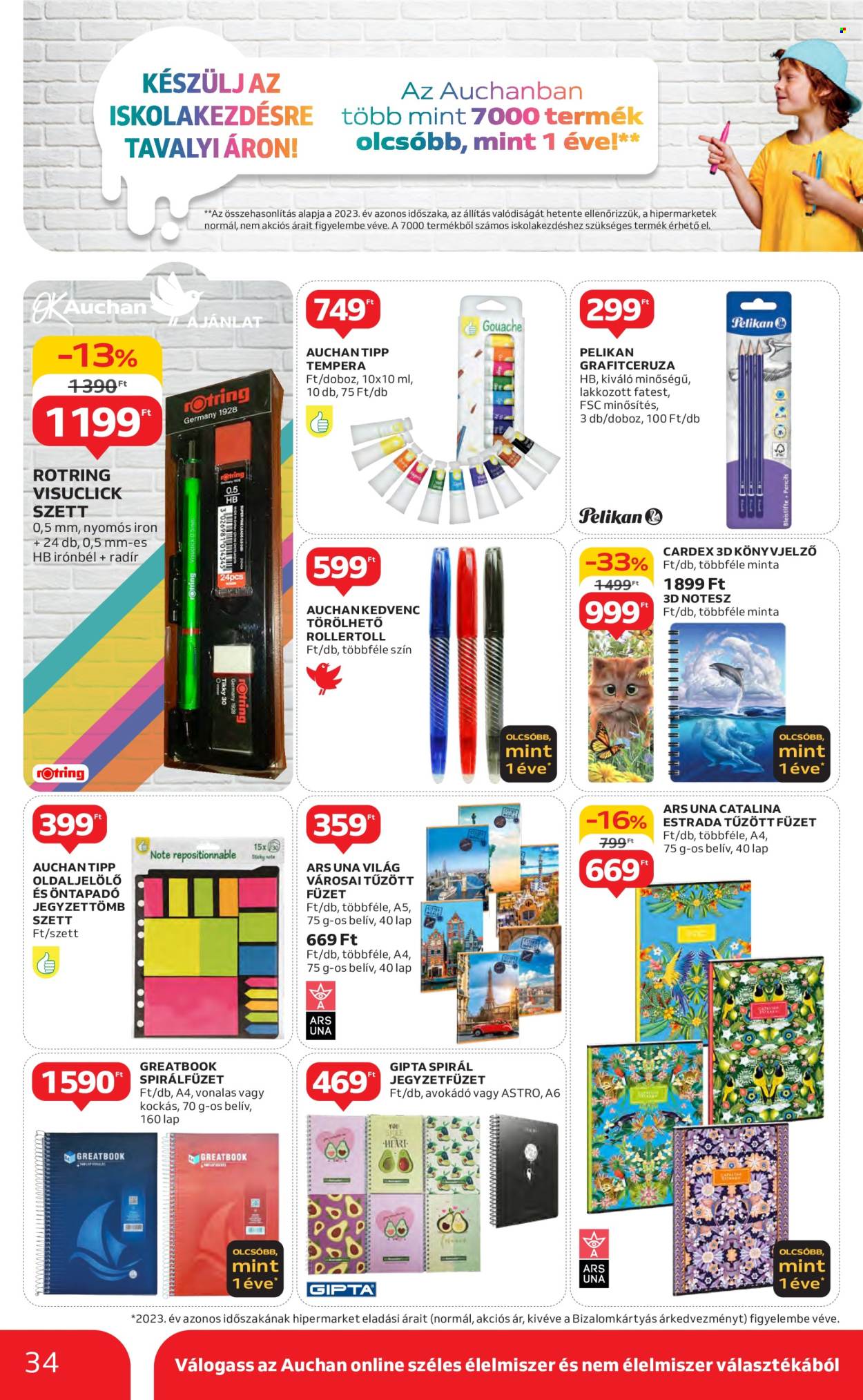 Auchan akciós újságok - 2024.08.15 - 2024.08.21. Oldal 34