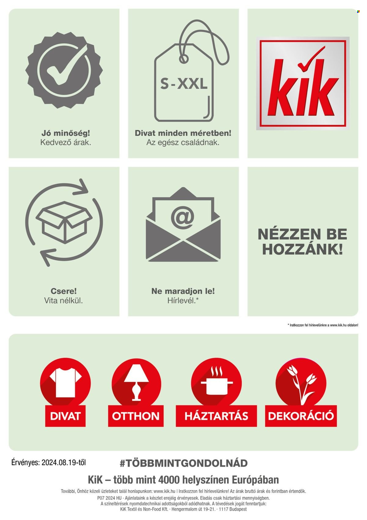 Kik akciós újságok. Oldal 8