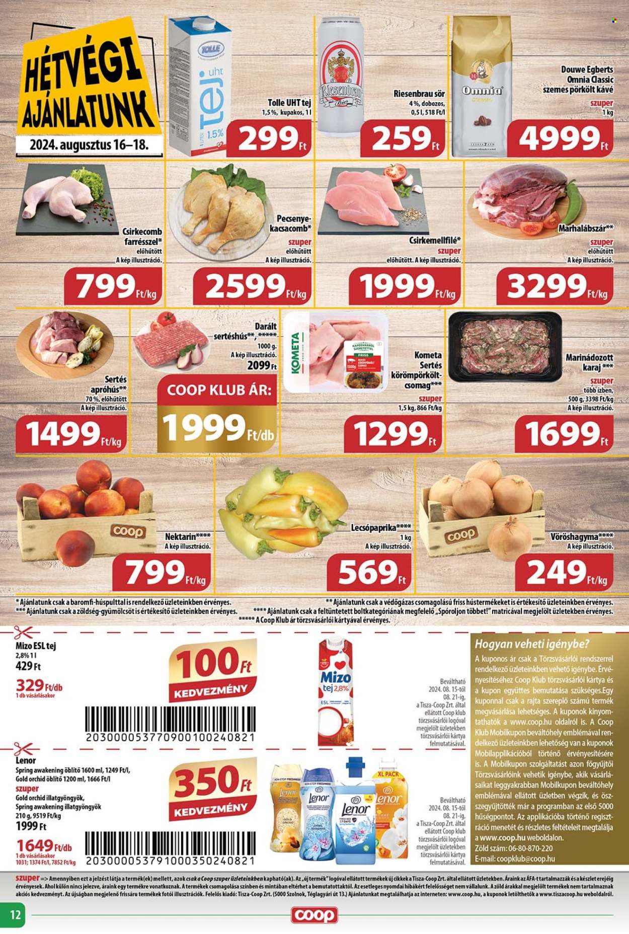 Coop akciós újságok - 2024.08.15 - 2024.08.21. Oldal 12