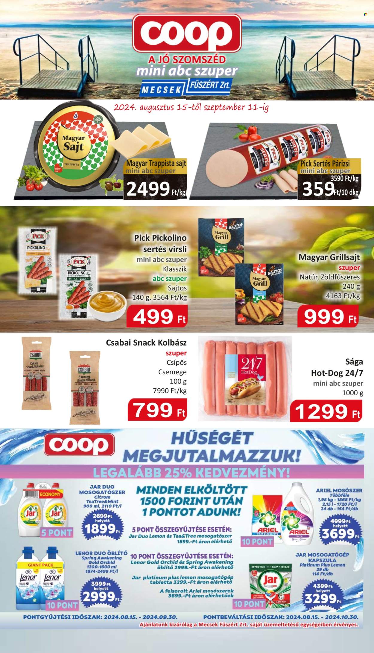 Coop akciós újságok - 2024.08.15 - 2024.09.11. Oldal 1