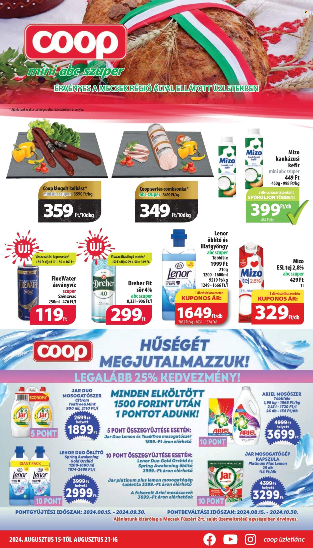 Coop akciós újságok - 2024.08.15 - 2024.08.21. Oldal 1