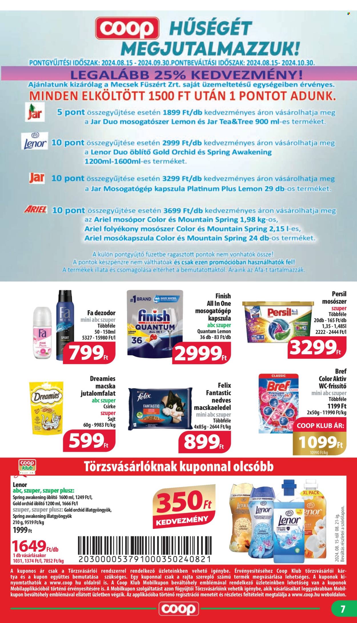Coop akciós újságok - 2024.08.15 - 2024.08.21. Oldal 7