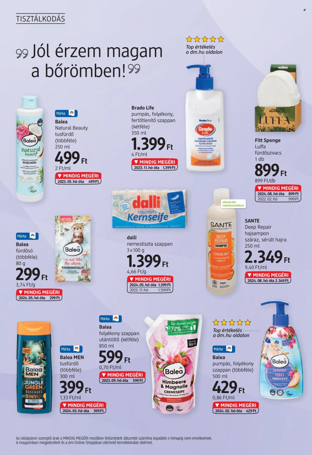 dm drogerie markt akciós újságok - 2024.08.01 - 2024.08.31. Oldal 4