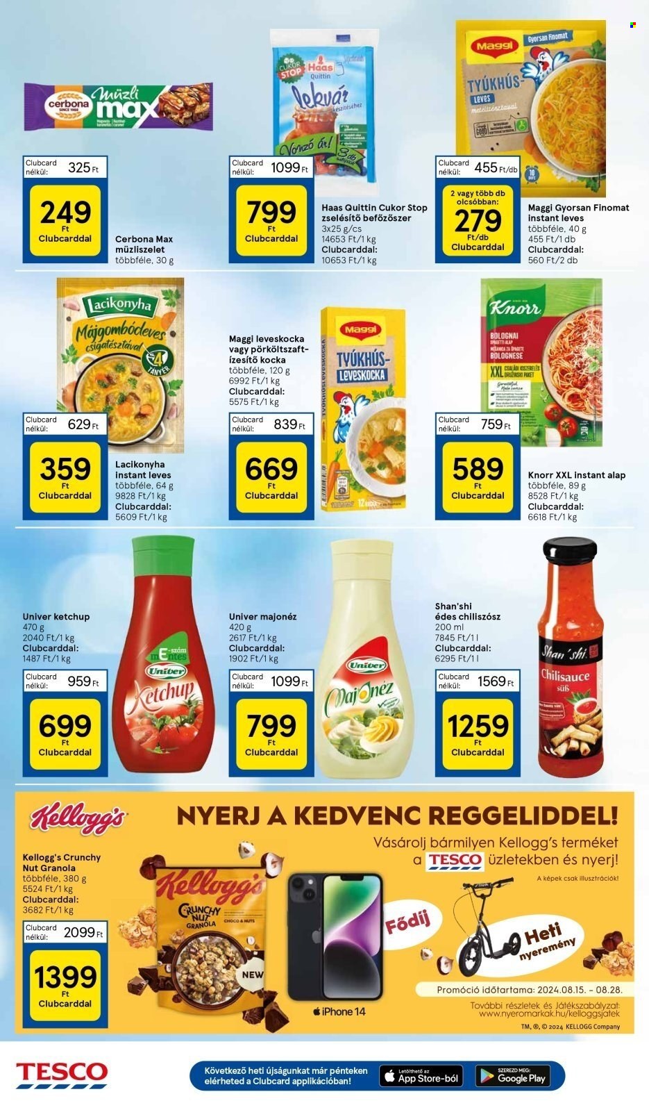 TESCO akciós újságok - 2024.08.22 - 2024.08.28. Oldal 22