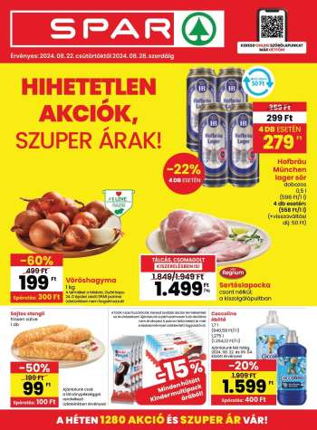 Újság SPAR - 2024.08.22 - 2024.08.28.