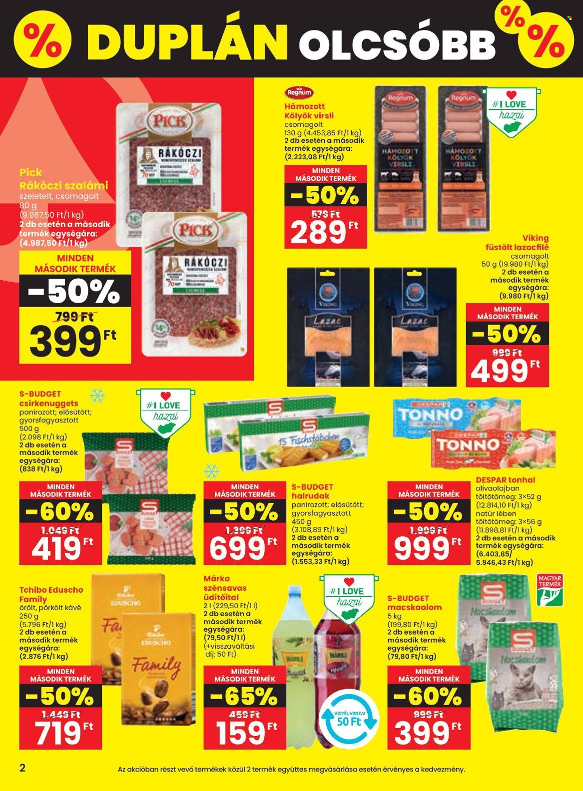 SPAR akciós újságok - 2024.08.22 - 2024.08.28. Oldal 2