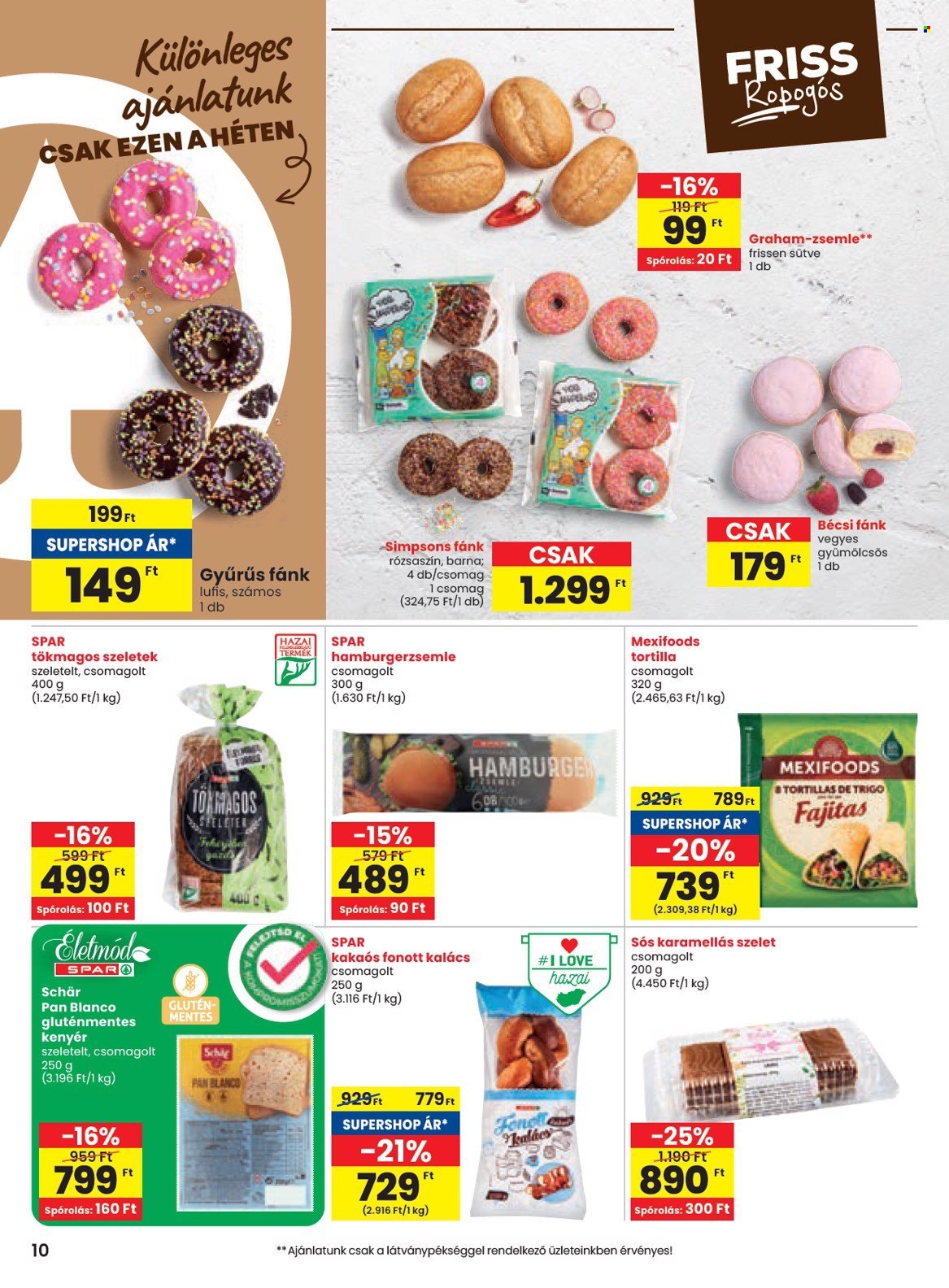 SPAR akciós újságok - 2024.08.22 - 2024.08.28. Oldal 10
