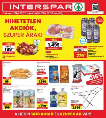 Újság INTERSPAR - 2024.08.22 - 2024.08.28.