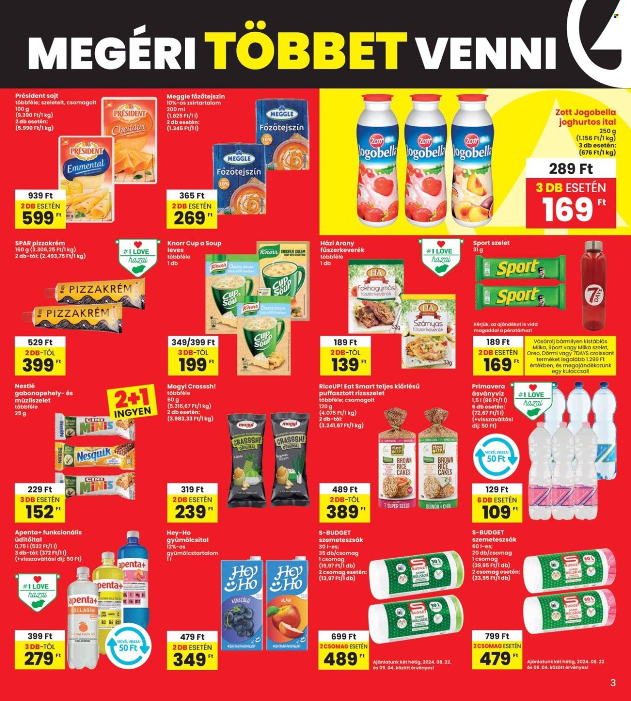 INTERSPAR akciós újságok - 2024.08.22 - 2024.08.28. Oldal 3