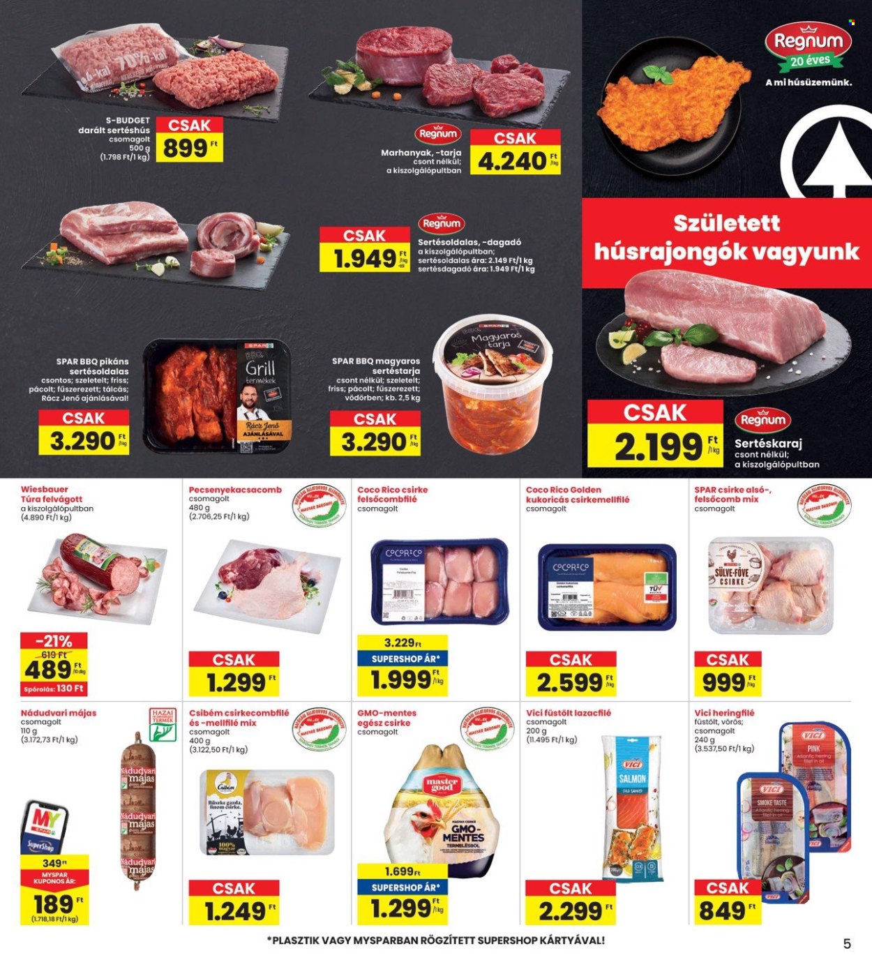 INTERSPAR akciós újságok - 2024.08.22 - 2024.08.28. Oldal 5