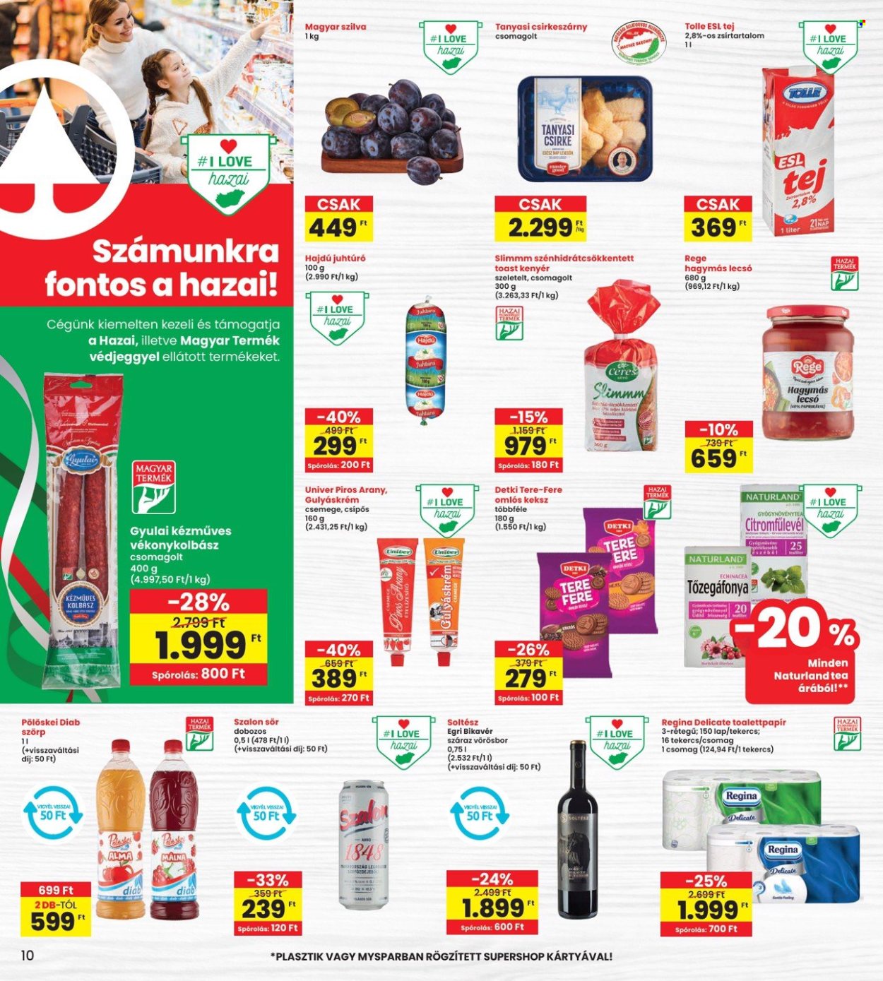 INTERSPAR akciós újságok - 2024.08.22 - 2024.08.28. Oldal 10