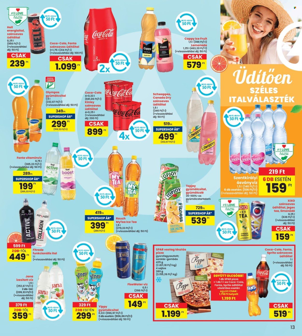 INTERSPAR akciós újságok - 2024.08.22 - 2024.08.28. Oldal 13