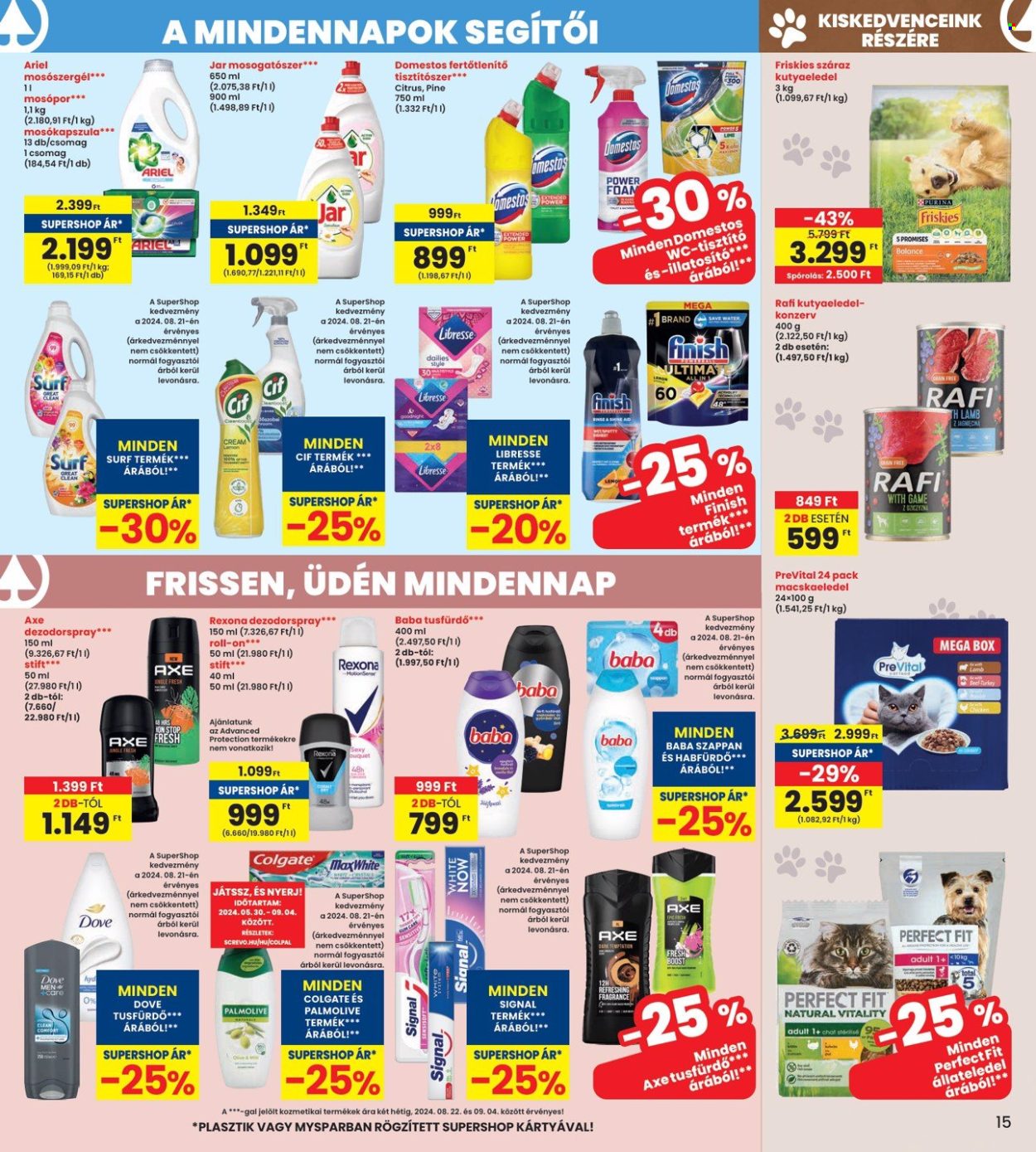 INTERSPAR akciós újságok - 2024.08.22 - 2024.08.28. Oldal 15
