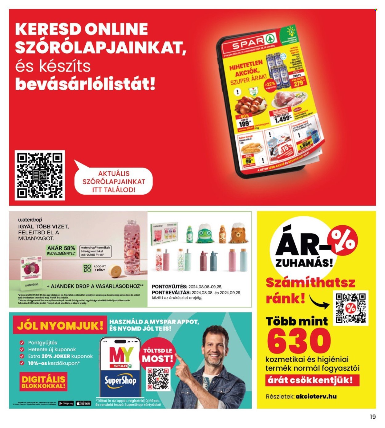 INTERSPAR akciós újságok - 2024.08.22 - 2024.08.28. Oldal 19
