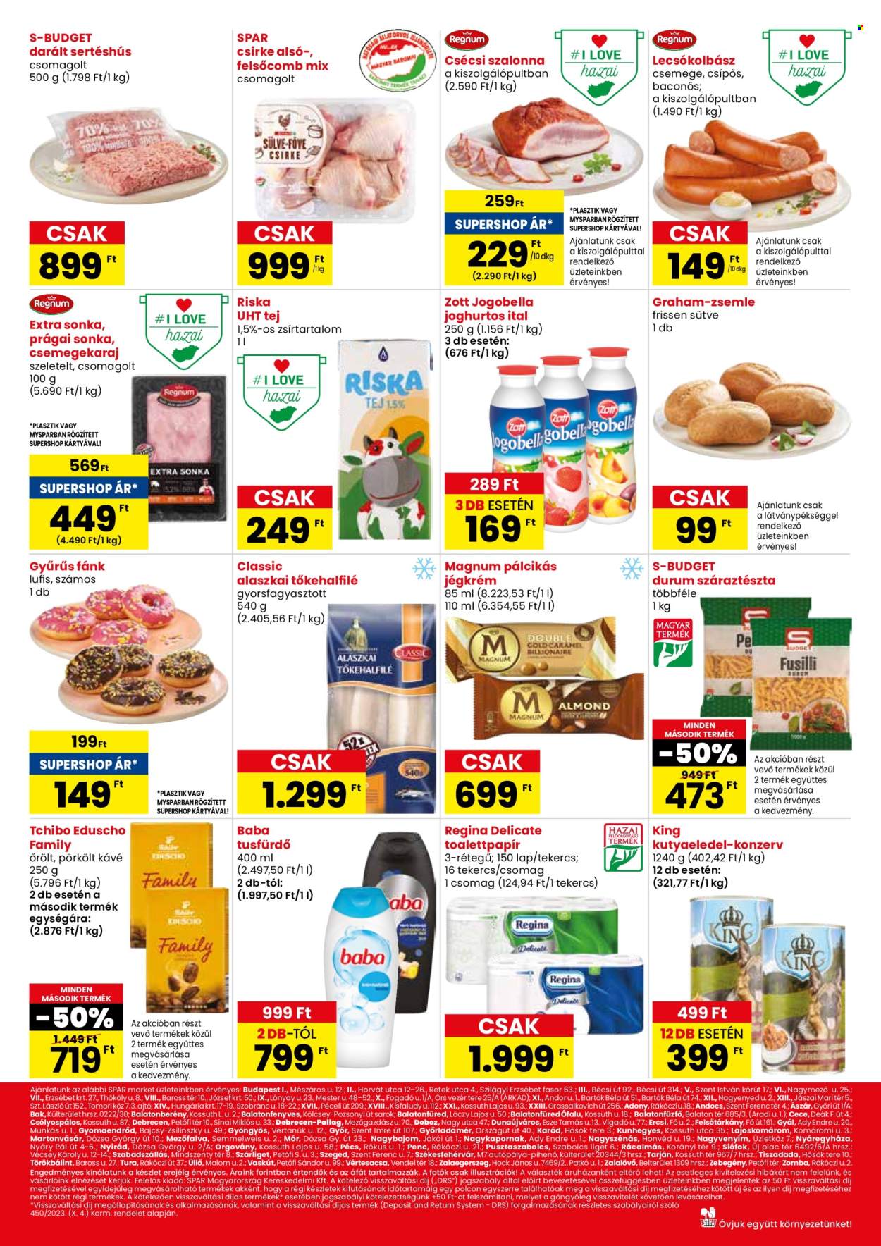 SPAR market akciós újságok - 2024.08.22 - 2024.08.28. Oldal 2
