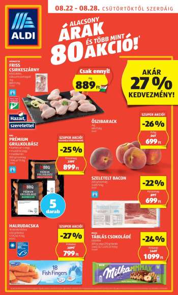 Újság Aldi - 2024.08.22 - 2024.08.28.