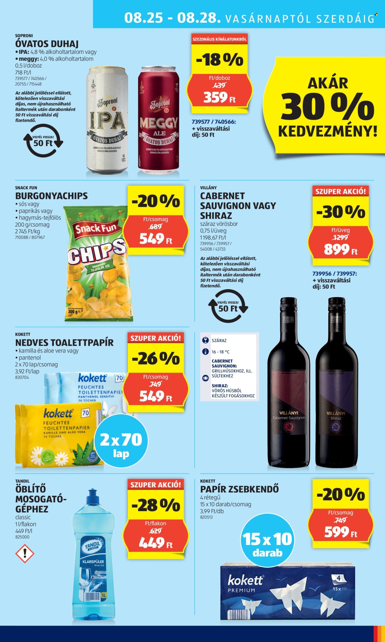 Aldi akciós újságok - 2024.08.22 - 2024.08.28. Oldal 31