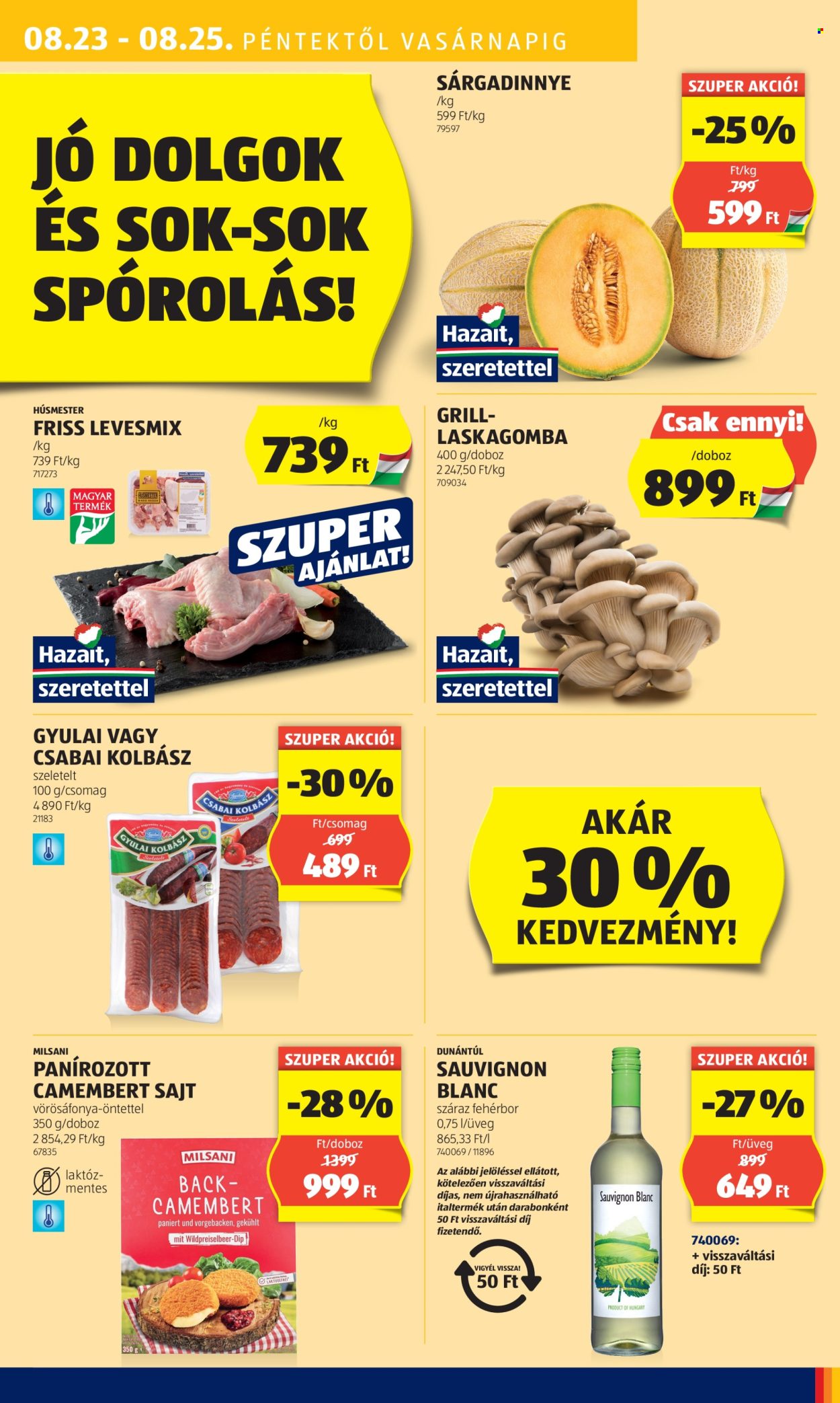 Aldi akciós újságok - 2024.08.22 - 2024.08.28. Oldal 45