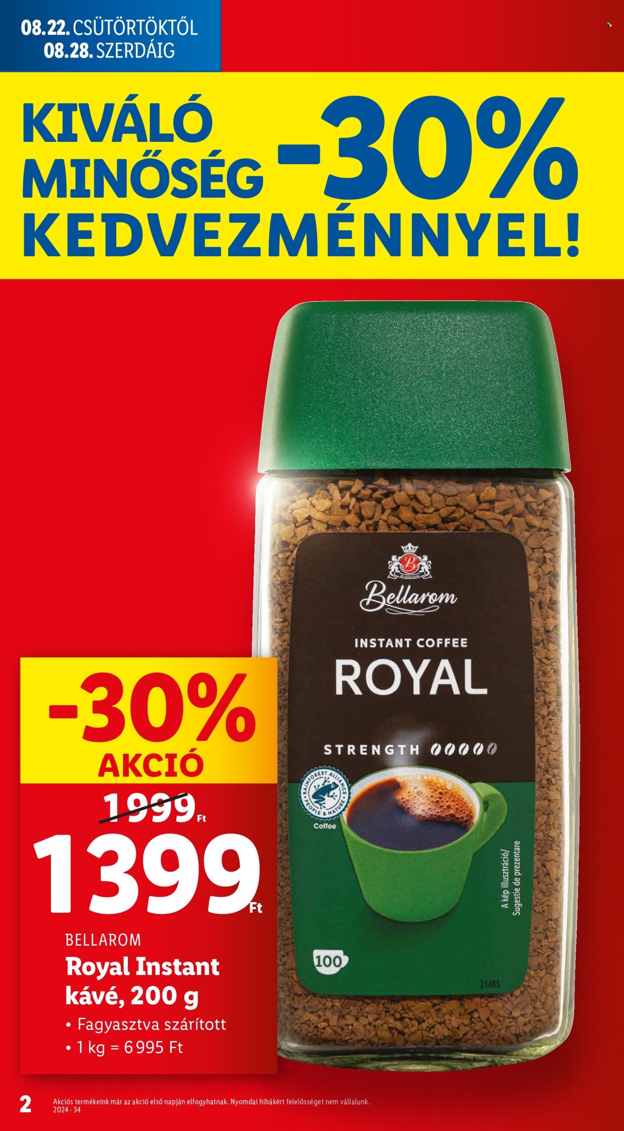 Lidl akciós újságok - 2024.08.22 - 2024.08.28. Oldal 2