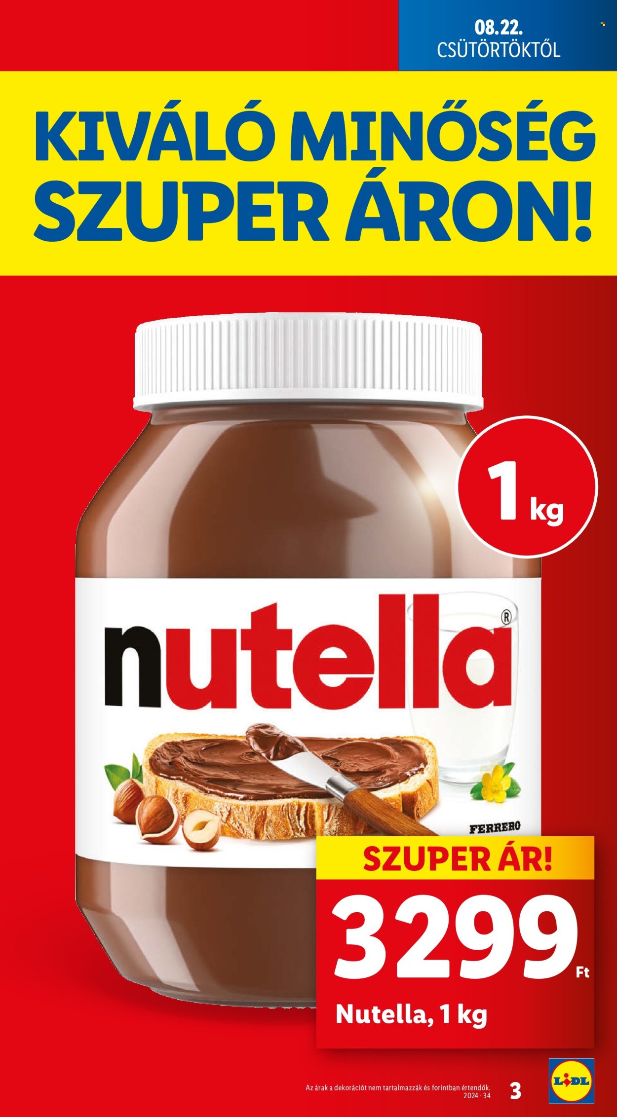 Lidl akciós újságok - 2024.08.22 - 2024.08.28. Oldal 3