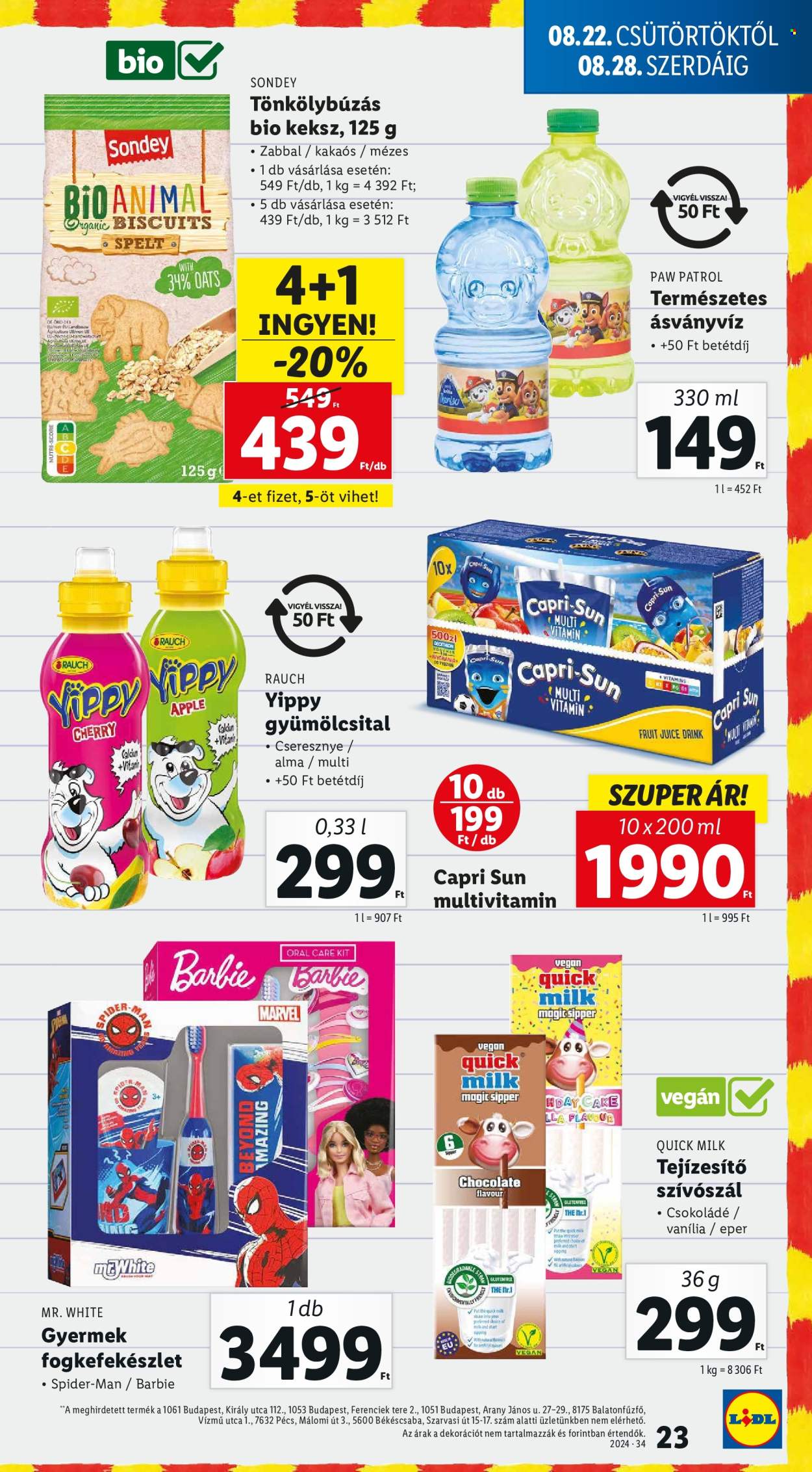 Lidl akciós újságok - 2024.08.22 - 2024.08.28. Oldal 23