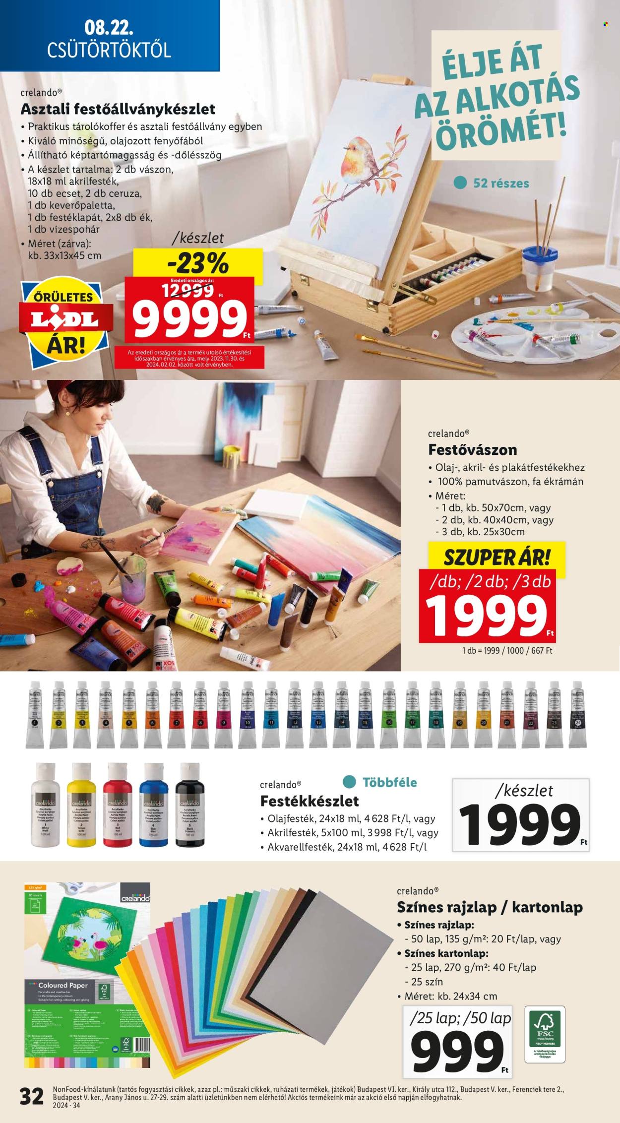Lidl akciós újságok - 2024.08.22 - 2024.08.28. Oldal 32