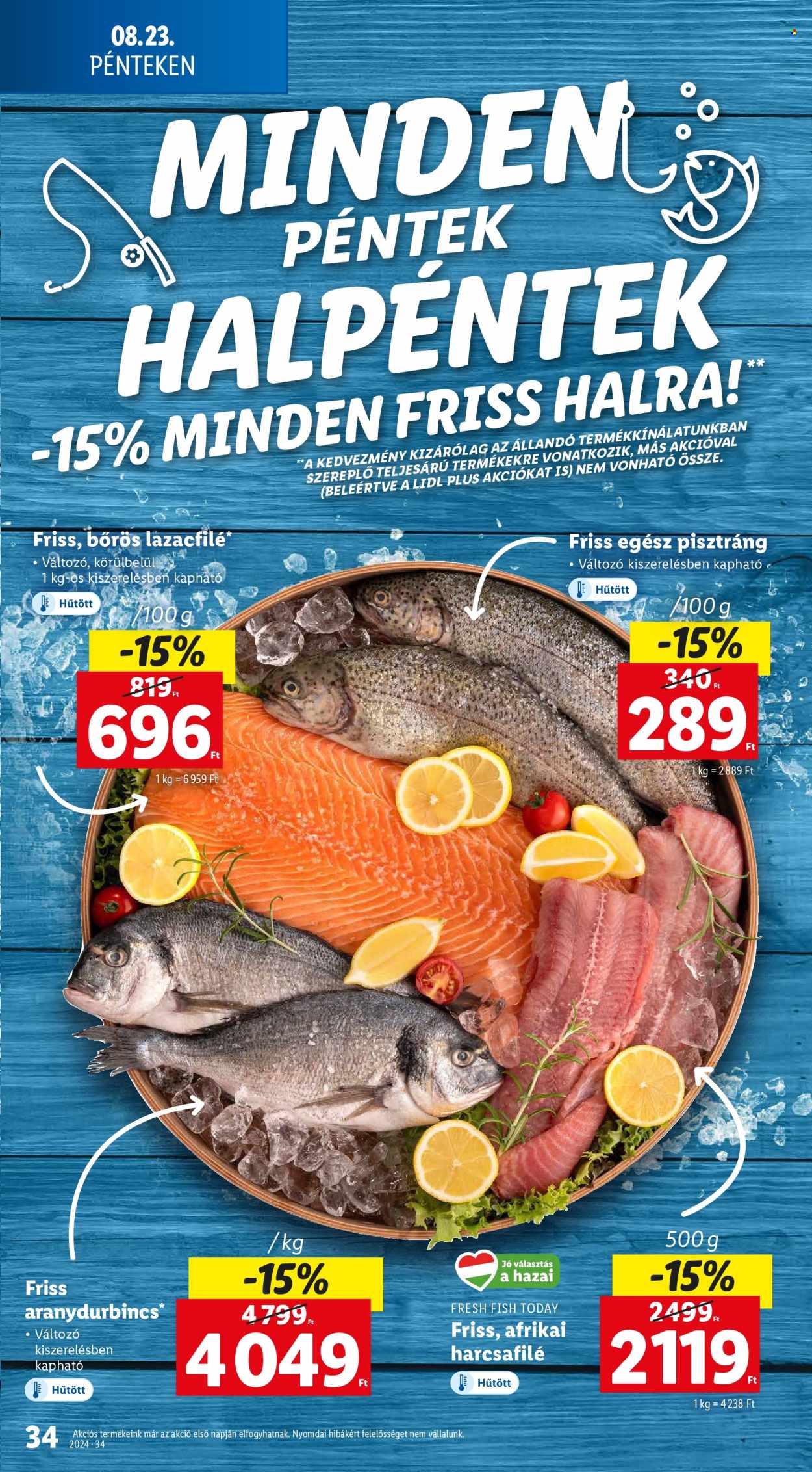 Lidl akciós újságok - 2024.08.22 - 2024.08.28. Oldal 34