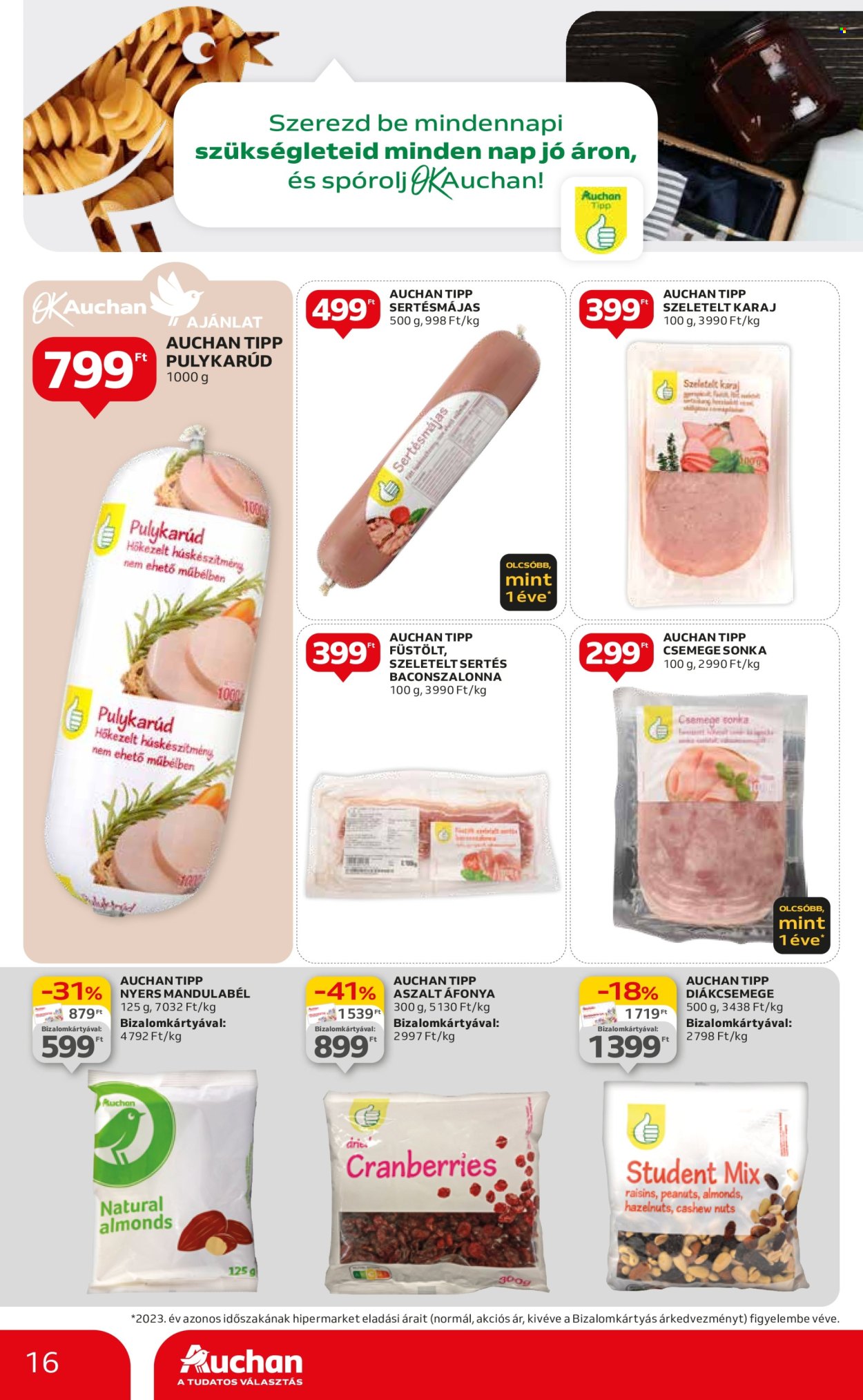 Auchan akciós újságok - 2024.08.22 - 2024.08.28. Oldal 16