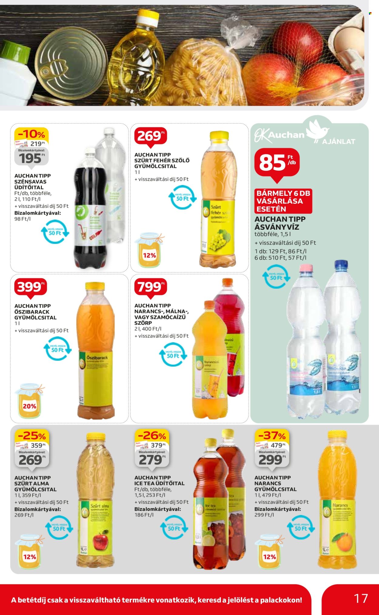 Auchan akciós újságok - 2024.08.22 - 2024.08.28. Oldal 17