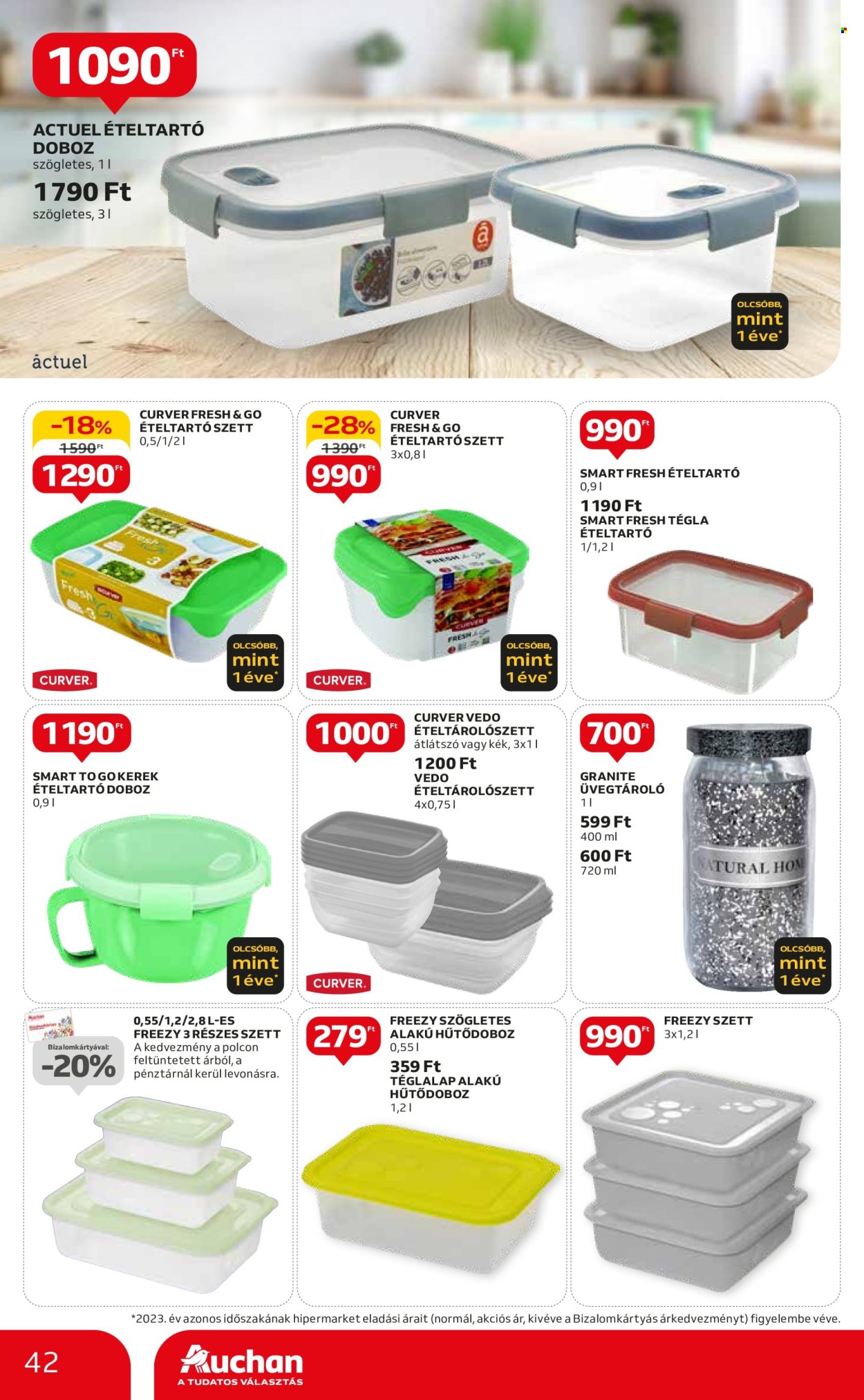 Auchan akciós újságok - 2024.08.22 - 2024.08.28. Oldal 42