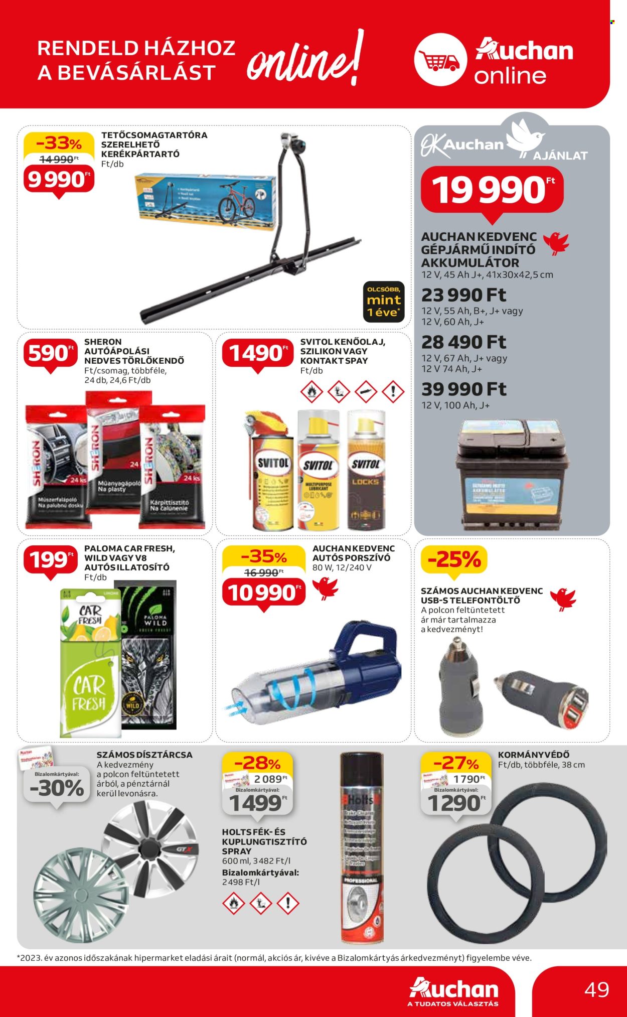 Auchan akciós újságok - 2024.08.22 - 2024.08.28. Oldal 49