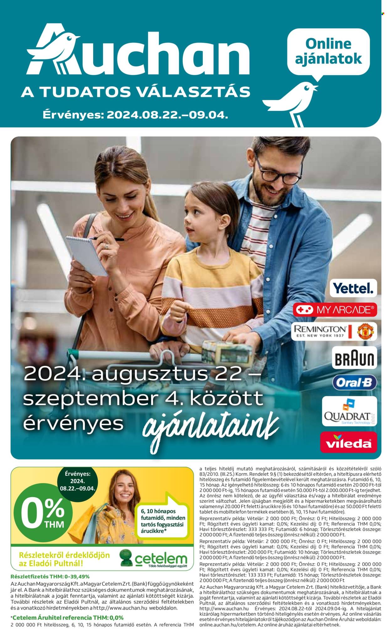 Auchan akciós újságok - 2024.08.22 - 2024.09.04. Oldal 1