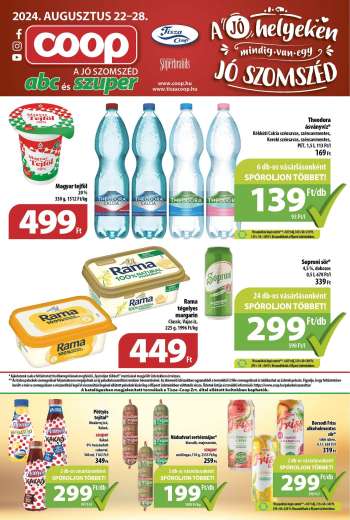 Újság Coop - 2024.08.22 - 2024.08.28.