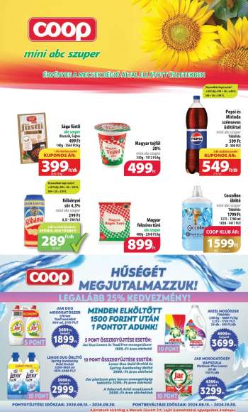 Újság Coop - 2024.08.22 - 2024.08.28.